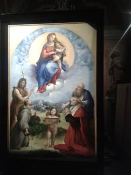 Madonna di Raffaello a Foligno