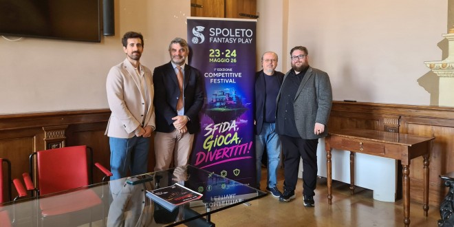 Spoleto Fantasy Play, la città apre le porte a nuovi mondi