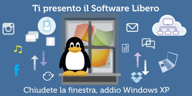 Ti presento il Software Libero: chiudete la finestra, addio Windows XP. Umbria ancora protagonista nella promozione dell’open source