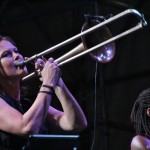 University of Oregon jazz Ensemble e Ezra Charles Texas Blues Band