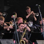 University of Oregon jazz Ensemble e Ezra Charles Texas Blues Band