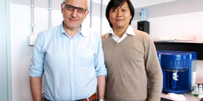 Il dottor Ngoc Anh dal Vietnam al Dipartimento di Medicina di Perugia