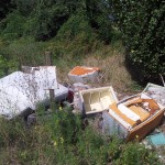 Discarica abusiva a Cannara - Via destra Topino (posto 1)