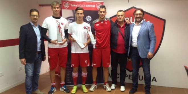 Grifo bunker: in difesa non si passa. Premiati i giovani Verre, Provedel e Falcinelli