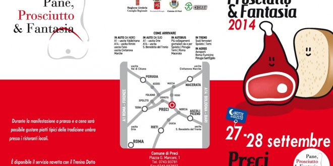 “Pane, Prosciutto & Fantasia” torna il 27 e 28 settembre