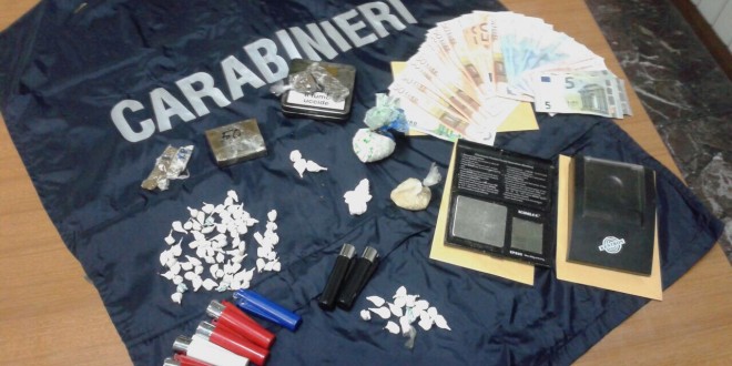 Città di Castello: 33enne italiano arrestato per stupefacenti