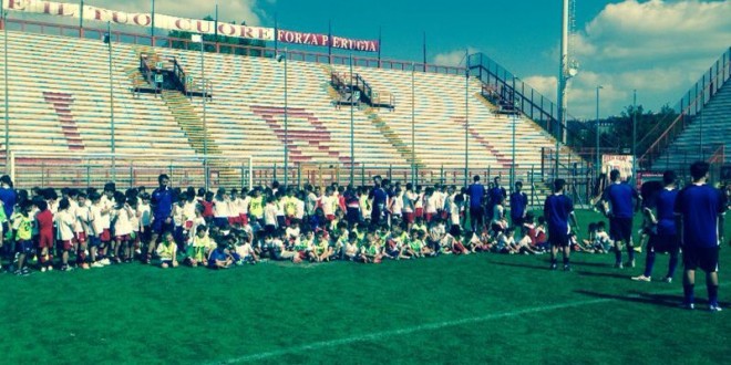 Grande successo per l’open day della scuola calcio del Perugia