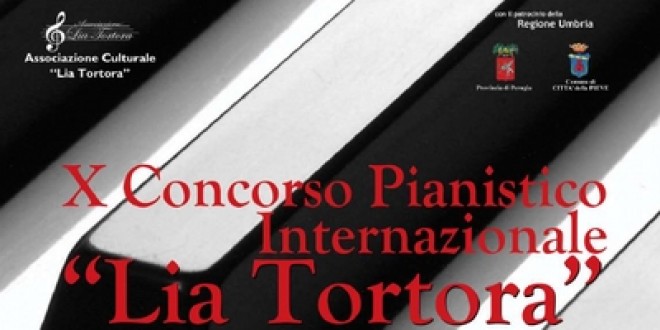 Città della Pieve, da domani al via la decima edizione del concorso pianistico “Lia Tortora”