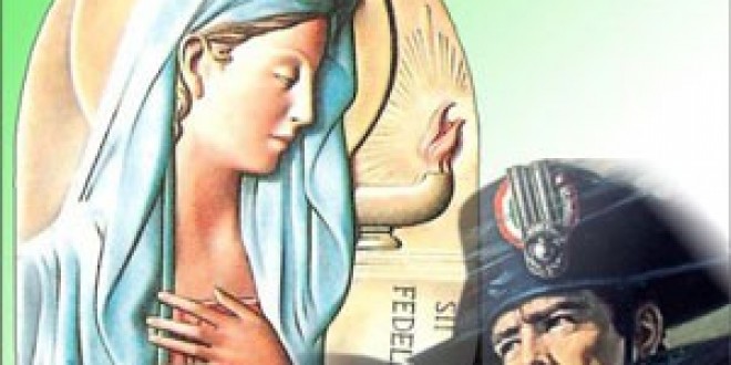 Verrà celebrata venerdì 21 la ricorrenza della “Virgo Fidelis”, patrona dell’Arma dei Carabinieri