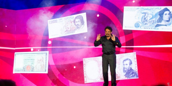 Enrico Brignano stasera e domani sul palco del Lyrick con lo spettacolo “Evolushow”