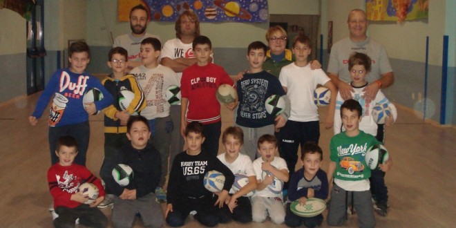Minirugby, avviato progetto con le scuole elementari di Magione