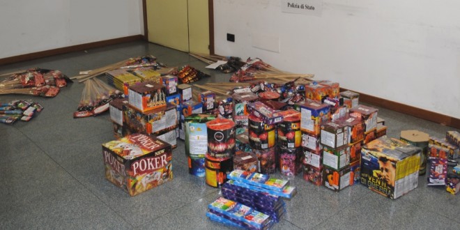 Botti di fine anno, denunciato il titolare di una ferramenta