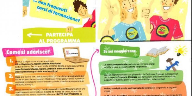 Garanzia giovani, 110 posti per il servizio civile in Legacoop Umbria