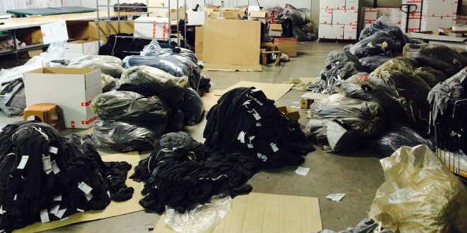 Perugia, scoperto un laboratorio tessile cinese in nero