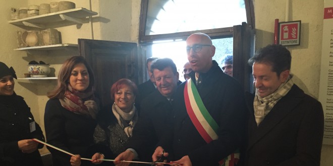 Gualdo Tadino, taglio del nastro per il museo Rubboli