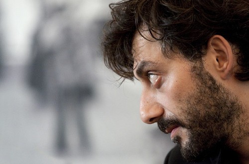 Oliviero Toscani e Filippo Timi all’inaugurazione dell’Accademia di Belle Arti