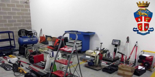 Assisi, scoperta una banda di ladri che rubava nei cantieri edili: sei arresti