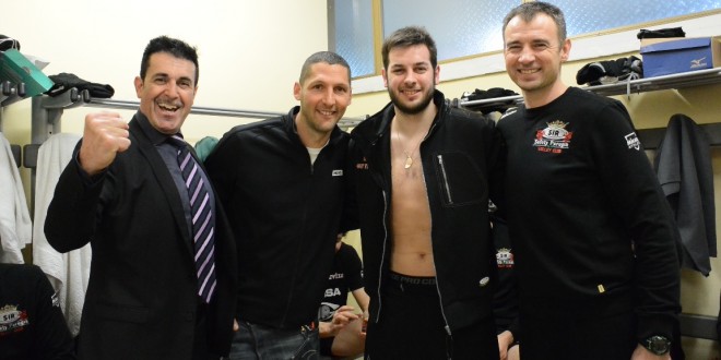 Sir Safety, Luciano De Cecco premiato da Materazzi