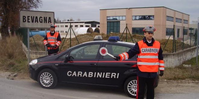 Bevagna, arrestato 35enne folignate per furti in auto e abitazioni