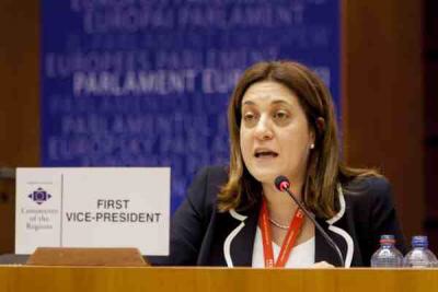 La Marini eletta presidente del gruppo del Pse al Comitato delle Regioni
