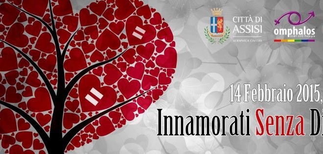 “Innamorati senza diritti”, il Comune di Assisi concede il patrocinio all’evento dell’Omphalos
