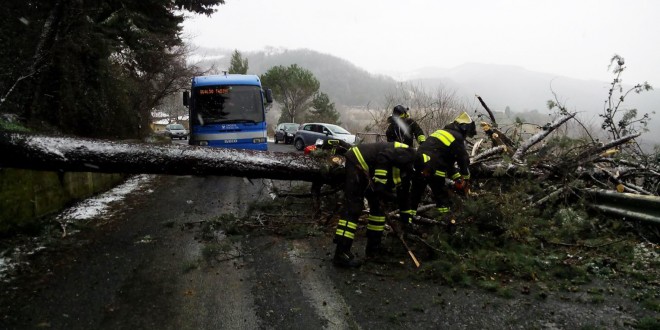 Perugia, migliorano le condizioni climatiche