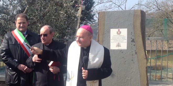 Valfabbrica, scoperto il monumento in ricordo del cardinal Baldelli