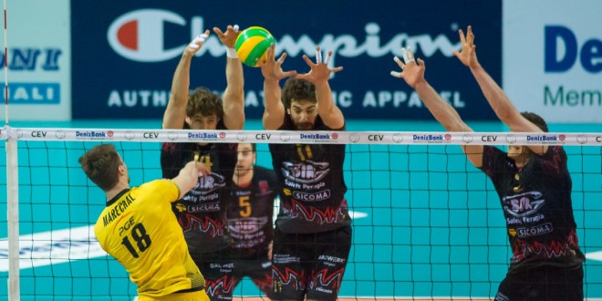La Sir vince al Tie Break la battaglia con il Belchatow Permil