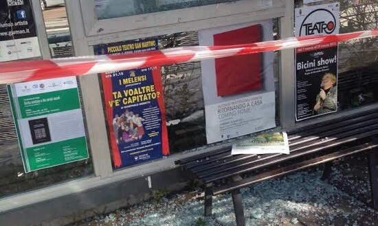 Vandali in azione a piazzale Europa?