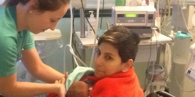 Perugia, dimessa la bambina nata da una mamma tetraplegica