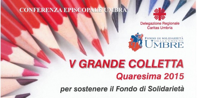 Domenica nuova raccolta nelle chiese umbre per il Fondo di solidarietà