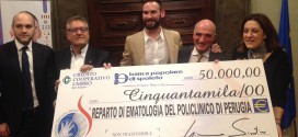 Perugia, l’associazione “Giacomo Sintini” dona 50mila euro all’ospedale di Perugia