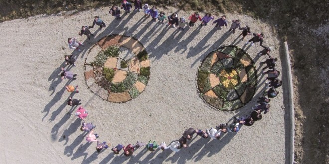 Nocera Umbra, una creazione della scuola di Gaifana ad Expo