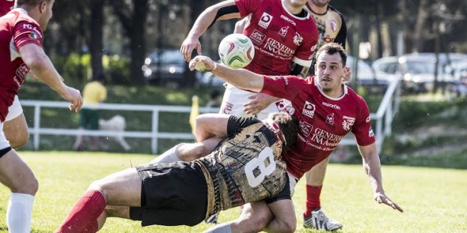 Rugby Perugia, in serie A la Barton pareggia contro Piacenza