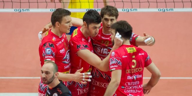 Volley, il film che assegna l’Oscar: domani la Sir Safety Conad a Modena per gara 1 della Finale Scudetto