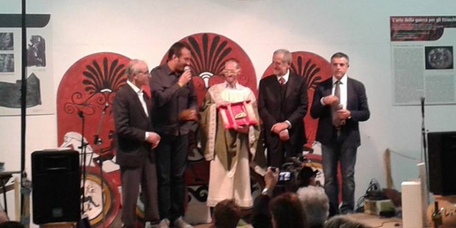 Etrusco d’Oro 2015, applausi e commozione per Leonardo Cenci