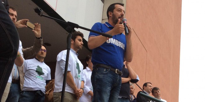 Visita di Salvini a Perugia, la Lega critica il servizio del Tg Rai regionale