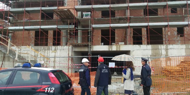 Controlli in edilizia, 18mila euro di multa ad un cantiere per lavoro nero e mancata sicurezza