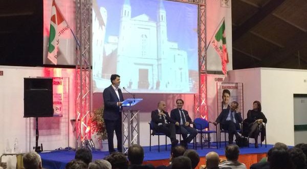 Regionali, presentata la candidatura di Luca Barberini