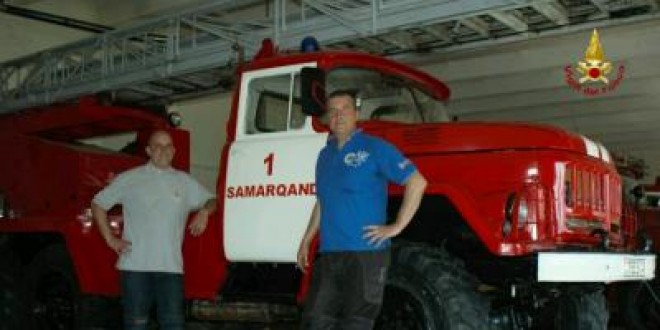 Da Perugia a Samarcanda, concluso il viaggio in moto di due vigili del fuoco di Perugia