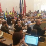 Dipendenti Gesenu in consiglio comunale