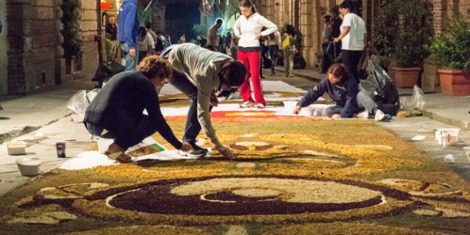 Città della Pieve diventa una tela artistica