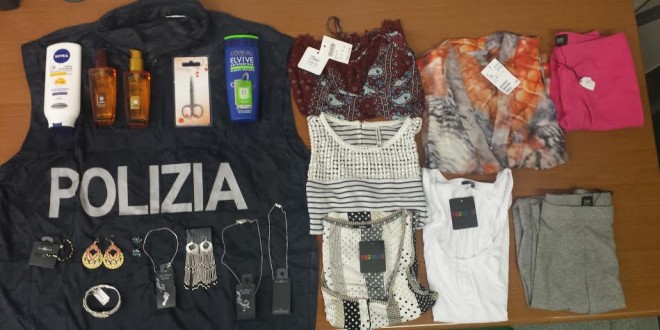 Perugia: ladro professionista bloccato in treno, in borsa refurtiva e un “arsenale da scasso”