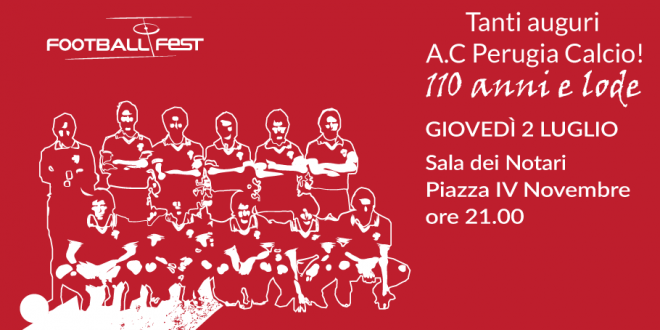 Al Football fest si celebrano i 110 anni del grifo