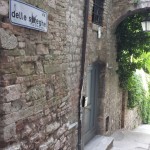 Degrado e incuria in Via delle Streghe: scritte sui muri, erba alta e sporcizia