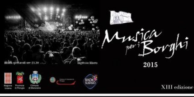 Marsciano, entra nel vivo il Festival “Musica per i Borghi”