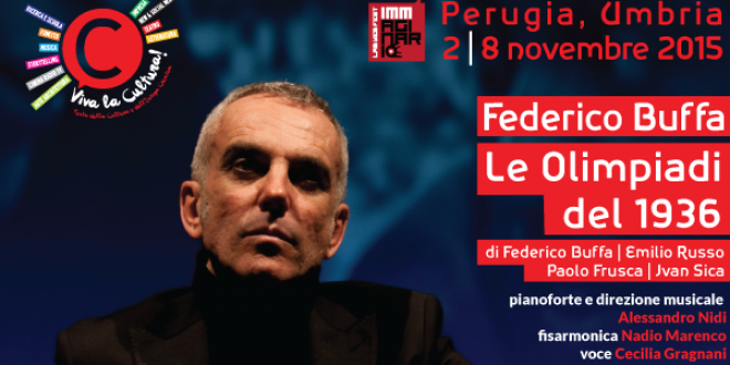 Per la prima volta in Umbria Federico Buffa, il cantastorie dello sport e dei suoi eroi