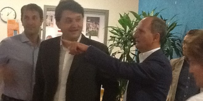 L’assessore Barberini in visita all’ospedale di Branca