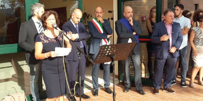 Marsciano, taglio del nastro per il polo scolastico Bertini