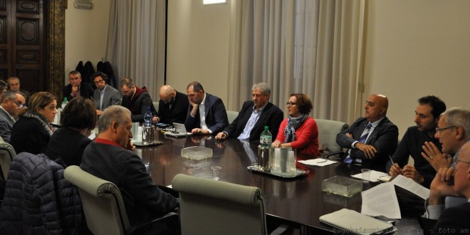 Incontro a palazzo Donini tra Regione e sindaci Trasimeno: costruire insieme un progetto integrato per lo sviluppo del comprensorio